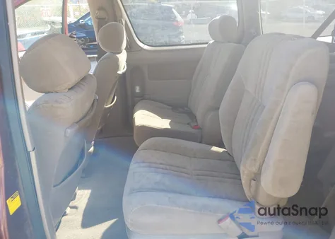 2001 Toyota Sienna Le из США, поврежденный, VIN 4T3ZF13C01U390192